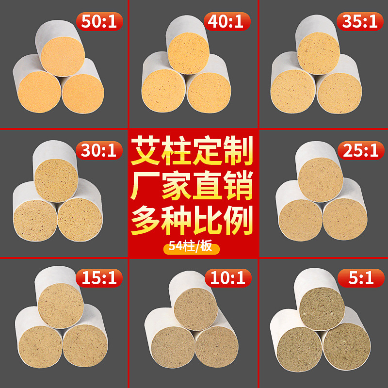 南阳金年会药业厂家生产批发各种盒装比例艾柱粒加药男性女性艾灸柱